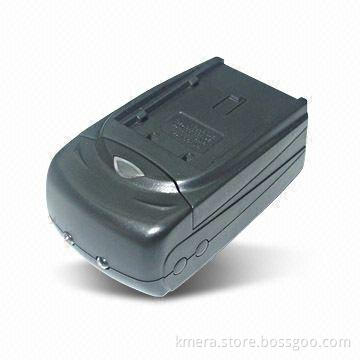 Digital Camera Charger with Extra Exchangeable Adapter for AA/AAA Battery